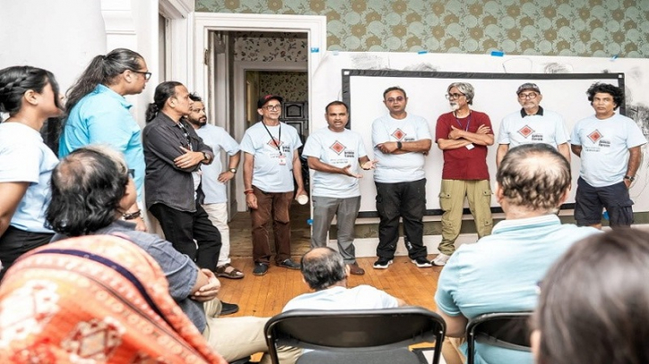 বাংলাদেশি আমেরিকান আর্টিস্ট  ফোরামের বর্ণিল আর্টক্যাম্প