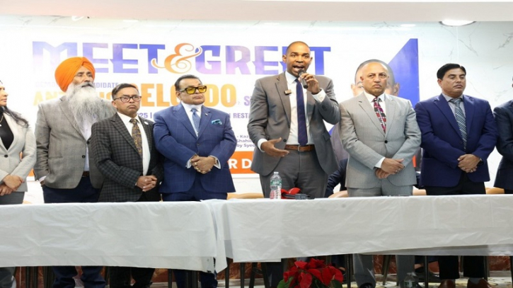 ডেলগাডোর সমর্থনে জ্যাকসন  হাইটসে ফাইন্ডরেইজিং