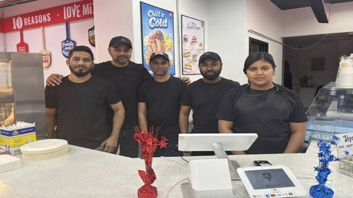 জ্যামাইকার মিক্সলি  ফাস্টফুডের স্টোর  উদ্বোধন