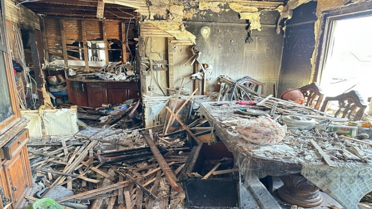 সাংবাদিক লিটনের  বাসায় ভয়াবহ  অগ্নিকা-