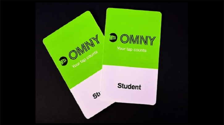 জানুয়ারি থেকে বাস  ও সাবওয়েতে  ‘ওমনি’ কার্ড