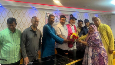 আবু সাইদ আহমদকে  জাসাসের সংবর্ধনা